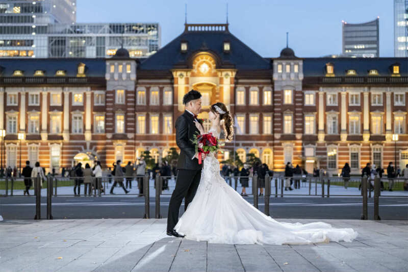 東京駅のセンターショット!