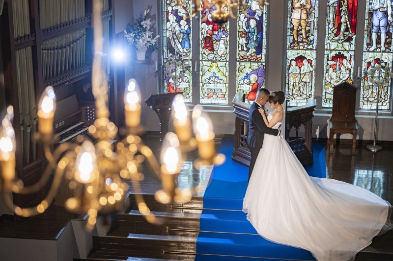 シャンデリアと