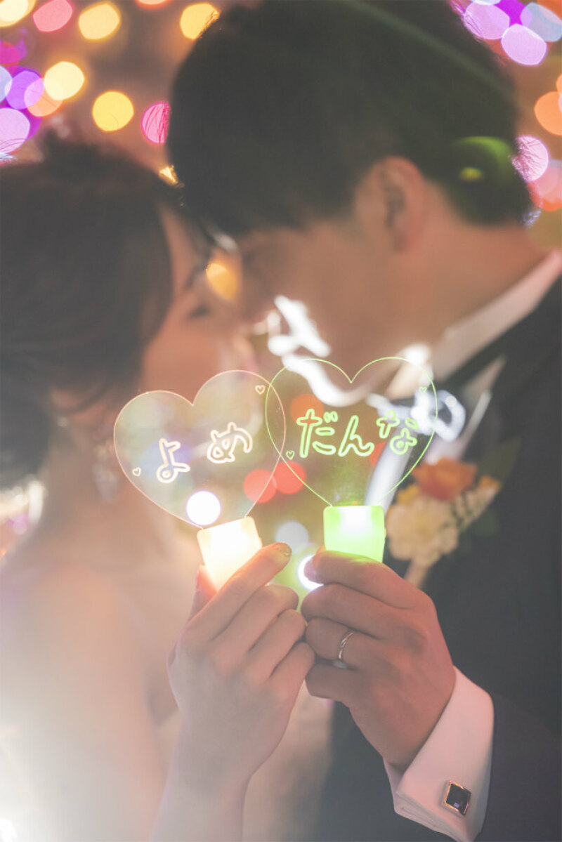 お持ち込みのライトでお鼻こつんショット♪