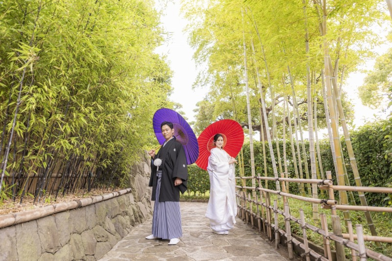 京都の嵐山に行かなくとも竹林との撮影が叶います!