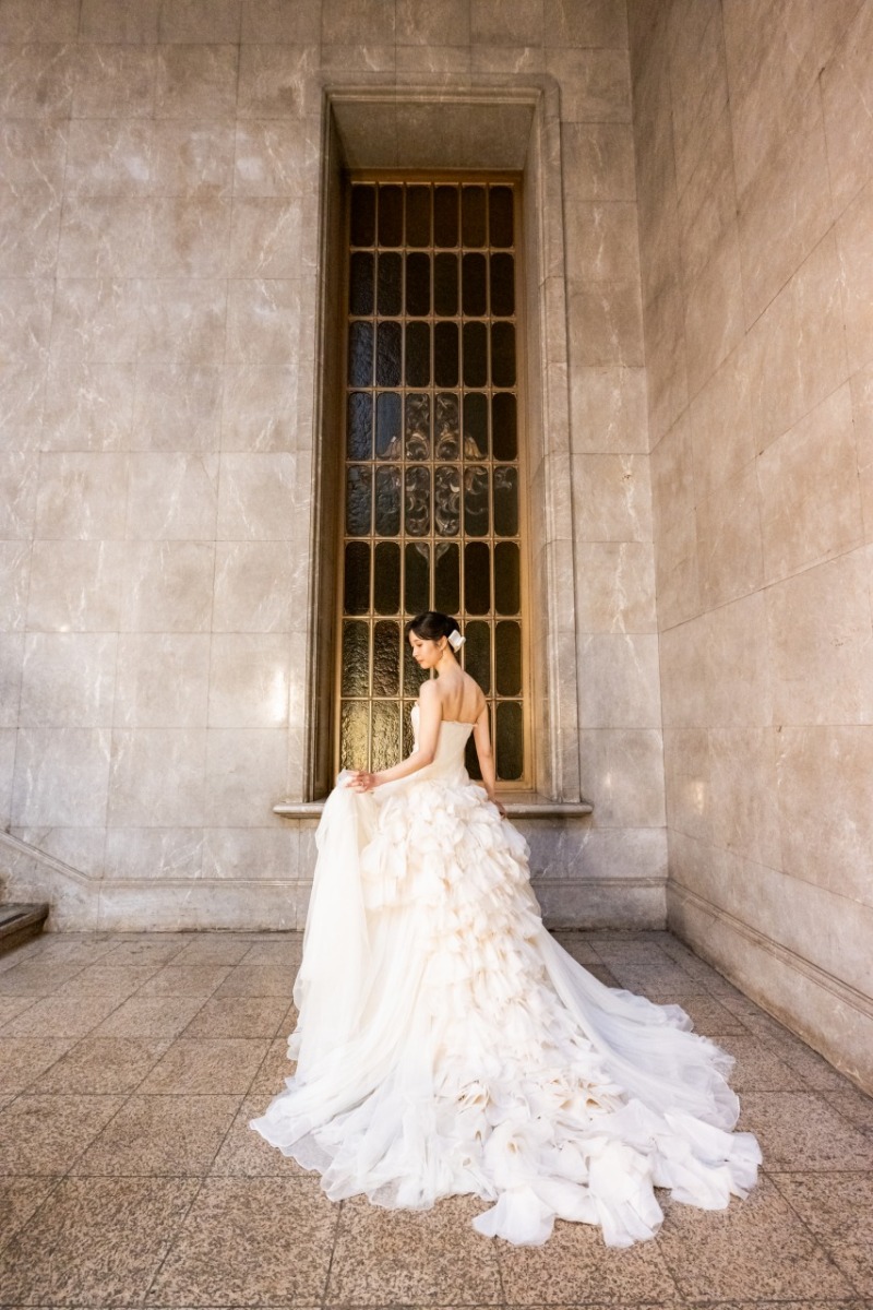 国立博物館でVERAWANGヘイリーの後ろ姿を♡