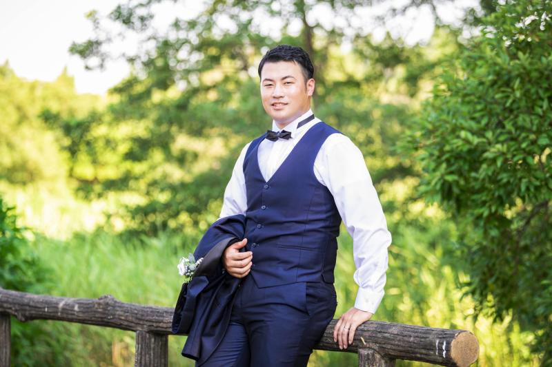 ご新郎様ソロショット☆