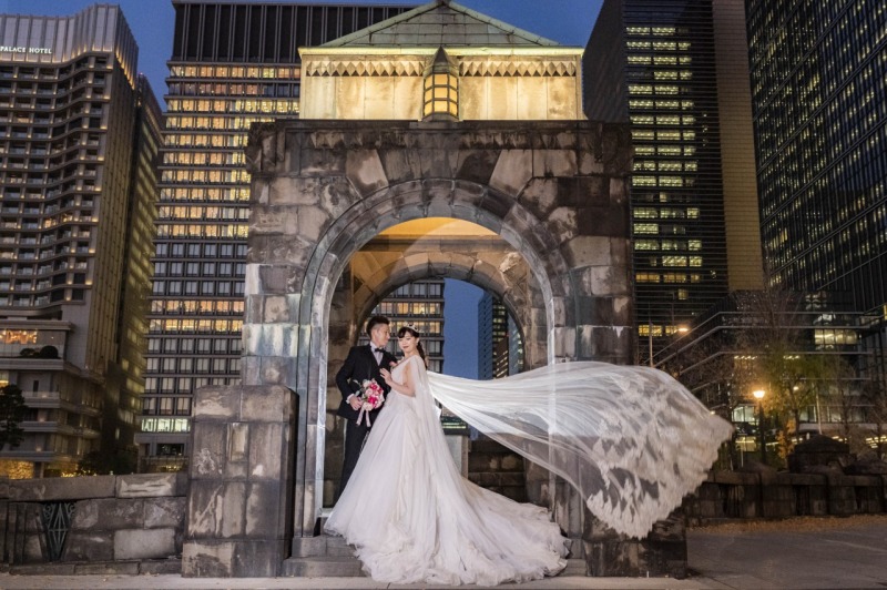 ベールをふわり☆