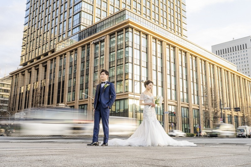 交差点でスタイリッシュに！