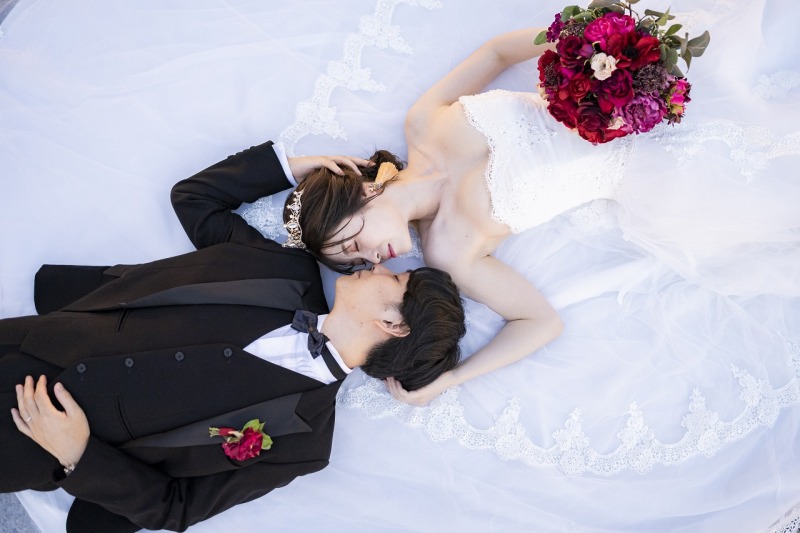 寝ころびショット