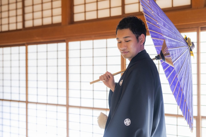 ご新郎様ソロショット