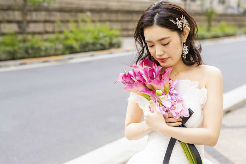 ご新婦様ソロショット♡