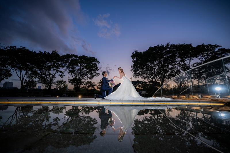 東京駅周辺で前撮りロケーションフォトを！