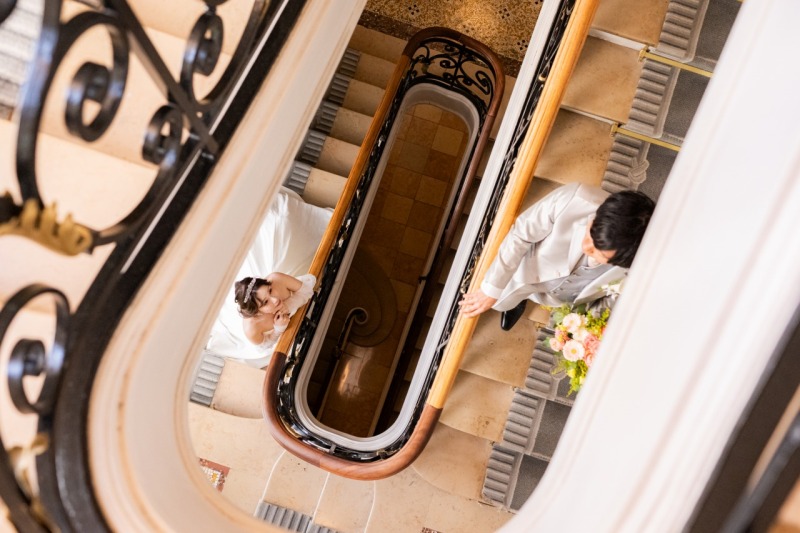 おふたり宿泊のホテルにて