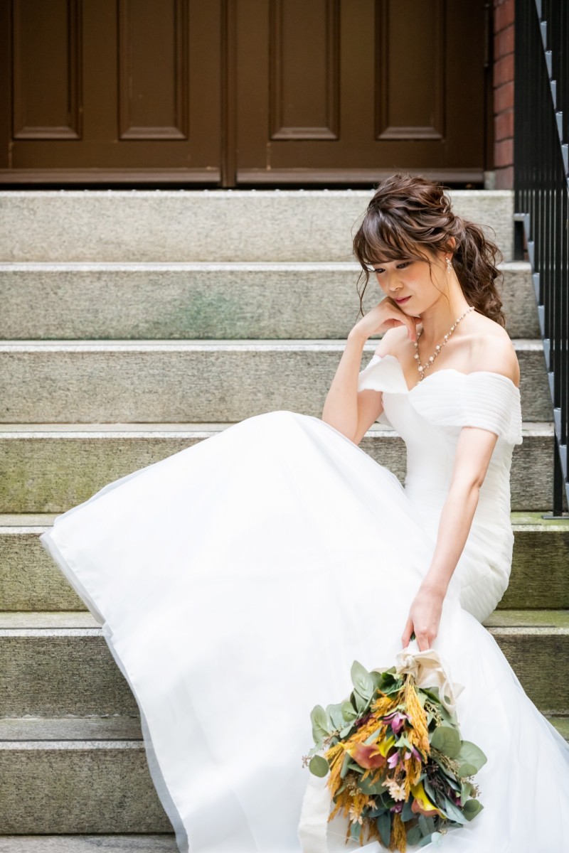 お座りショットもスタイリッシュに☆