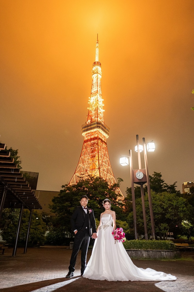 東京タワーとおふたりだけの世界