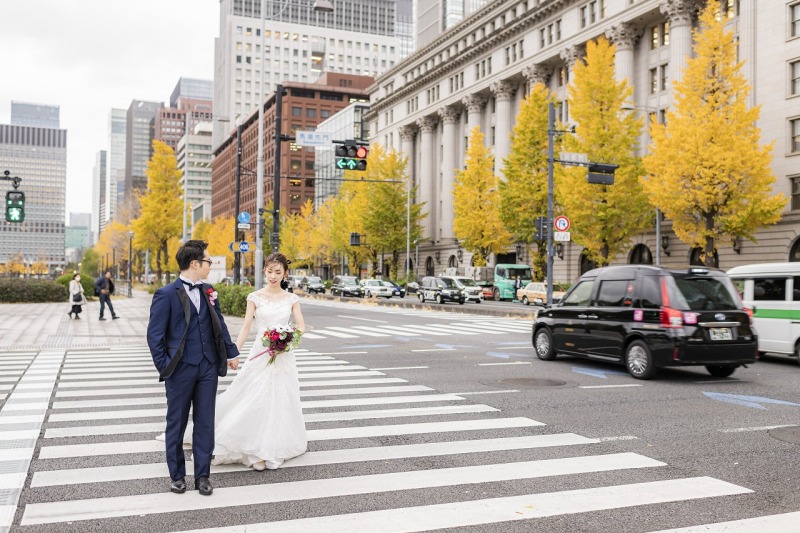 お散歩しながら