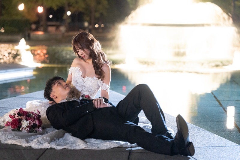 東京周遊ロケーションフォトで華やかな前撮りを♪