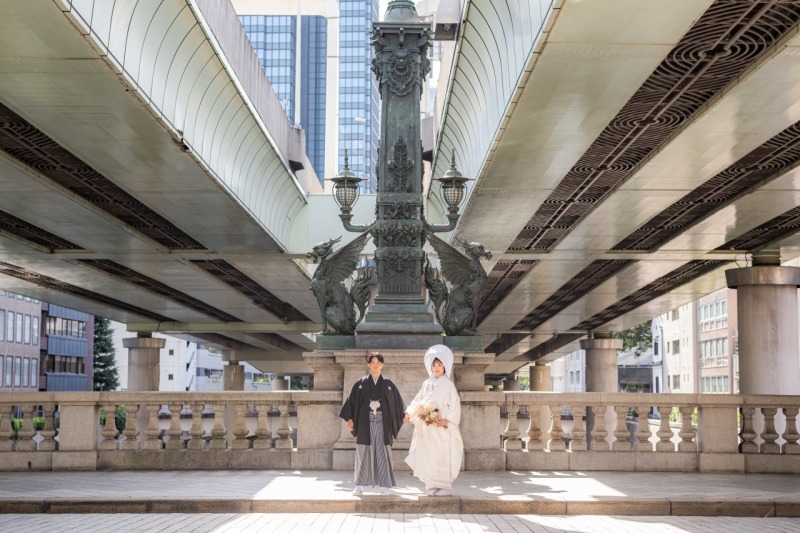 日本橋で和装フォト！