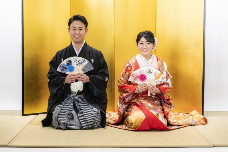 和装でびしっと！