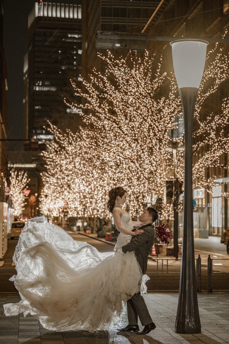 イルミネーションと一緒に☆