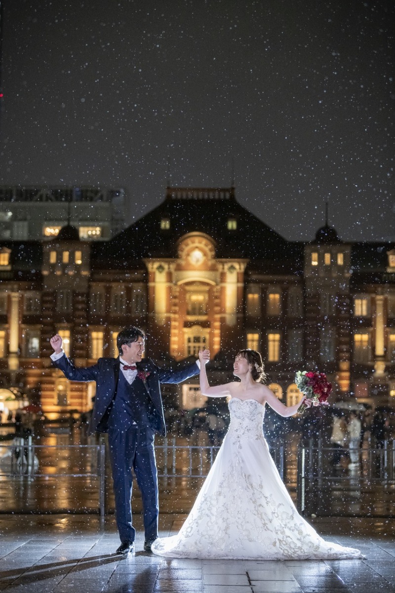 お二人らしい一枚も