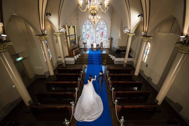 チャペル&東京駅周辺ロケーションでフォトウェディング♪