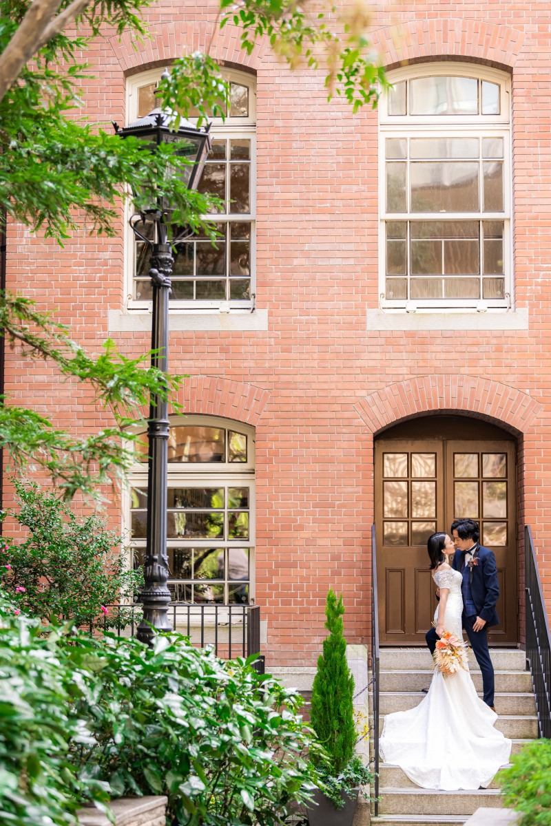 赤レンガの三菱一号館で♡