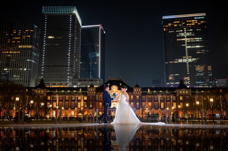 東京駅で撮影するなら撮りたい一枚！