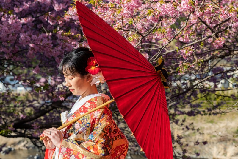 ご新婦様の凛々しい１枚