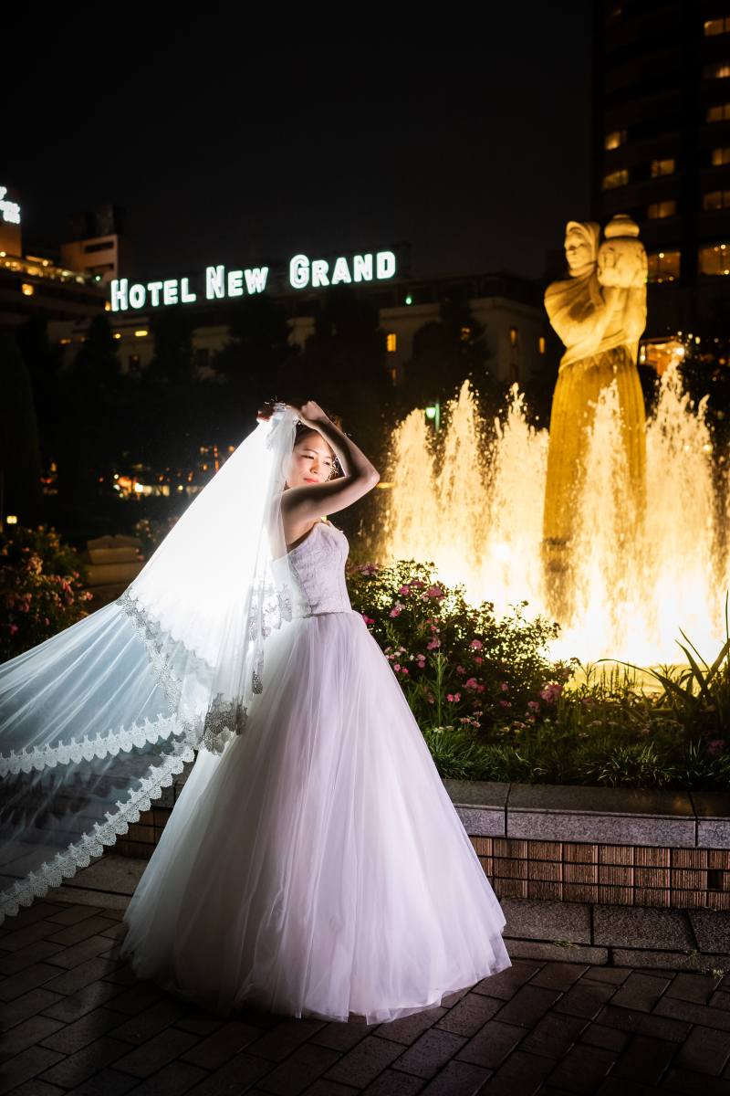 ベールで天女ショット☆