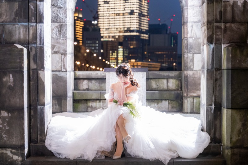 お座りショット