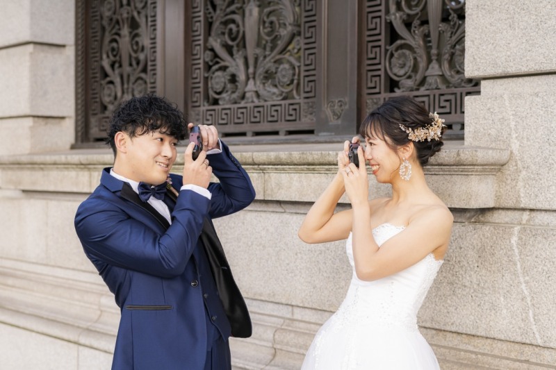 カメラで撮り合いっこ♡