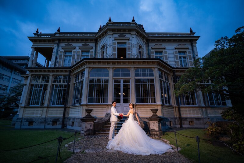 外観での撮影もしっかりと