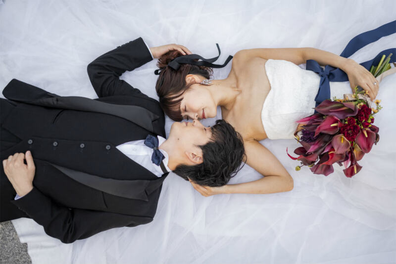 寝転びショット