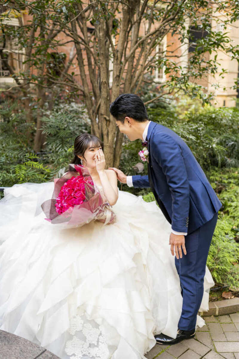 ご新郎様からのサプライズ