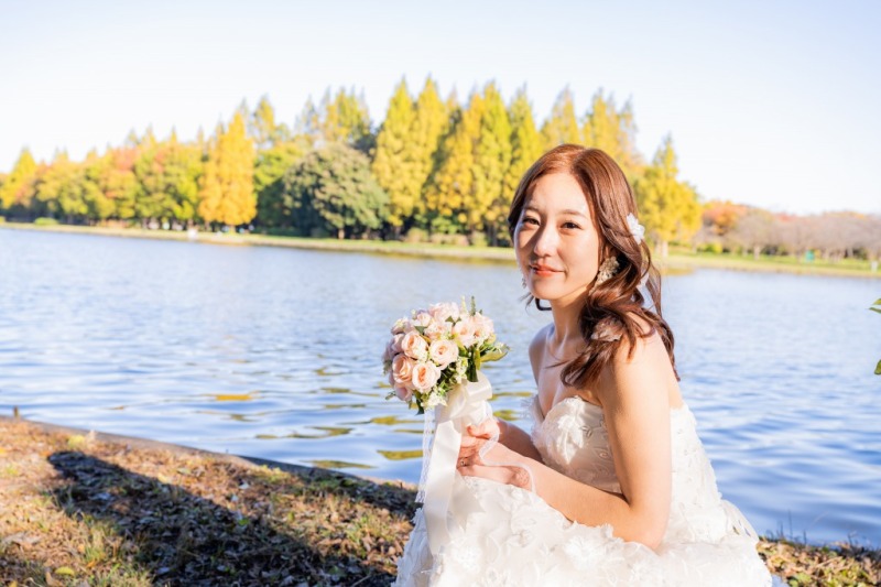 ご新婦様のソロショット！