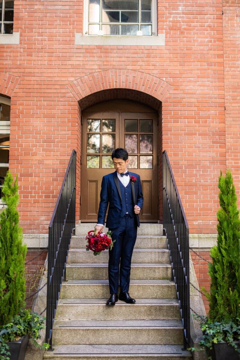 ご新郎様ソロショット