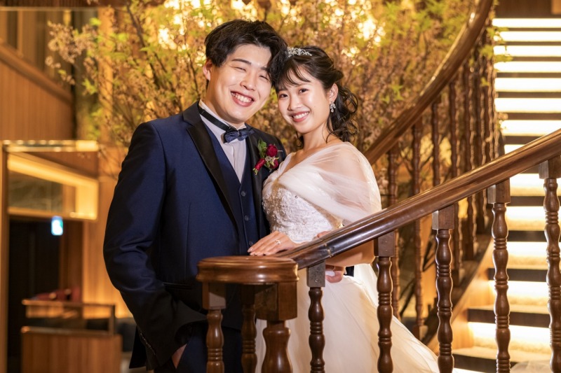 おふたりらしいショットも♡