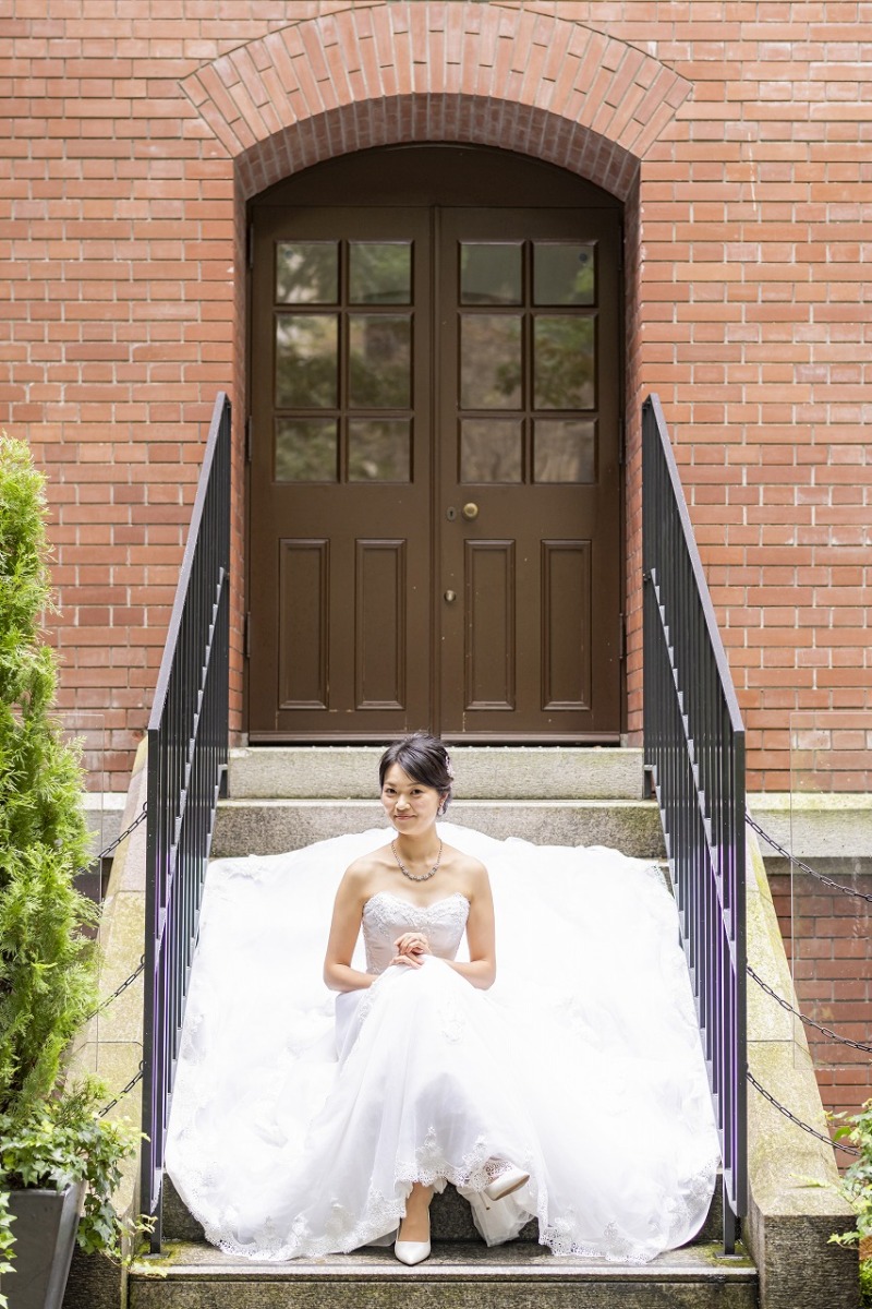 お座りショット