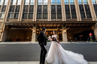 東京會舘花嫁様の前撮り☆