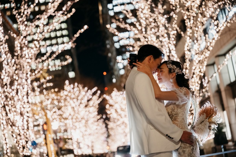 丸の内イルミネーションで