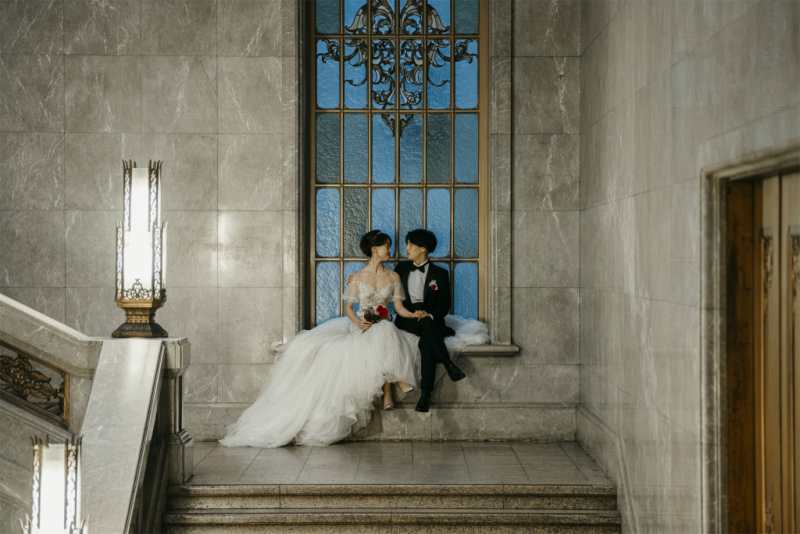 見つめ合いショット♡