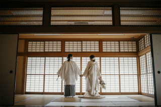 和装と洋装を1日で！東京駅と庭園でたっぷり前撮り♪