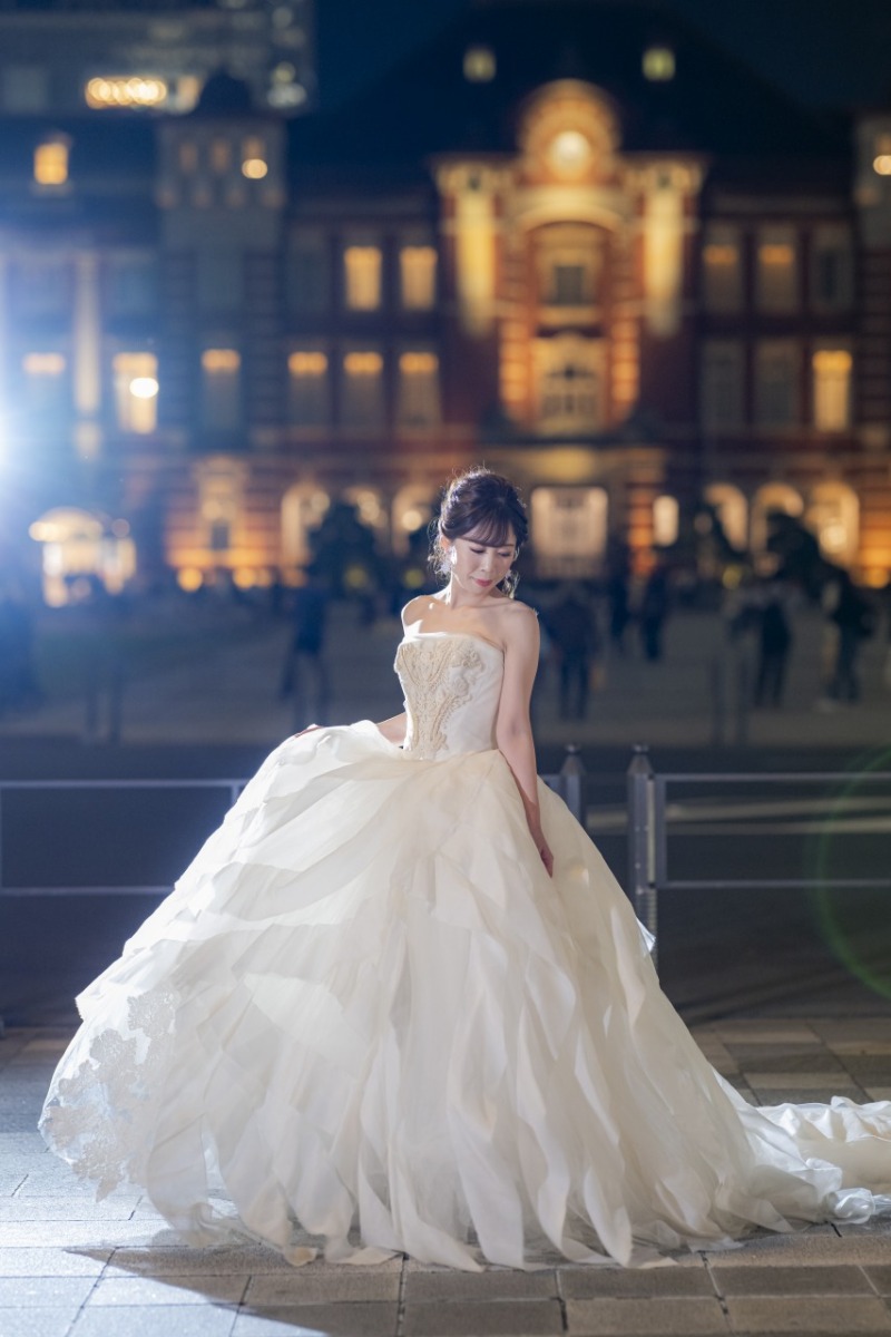 東京駅でダンスショット！