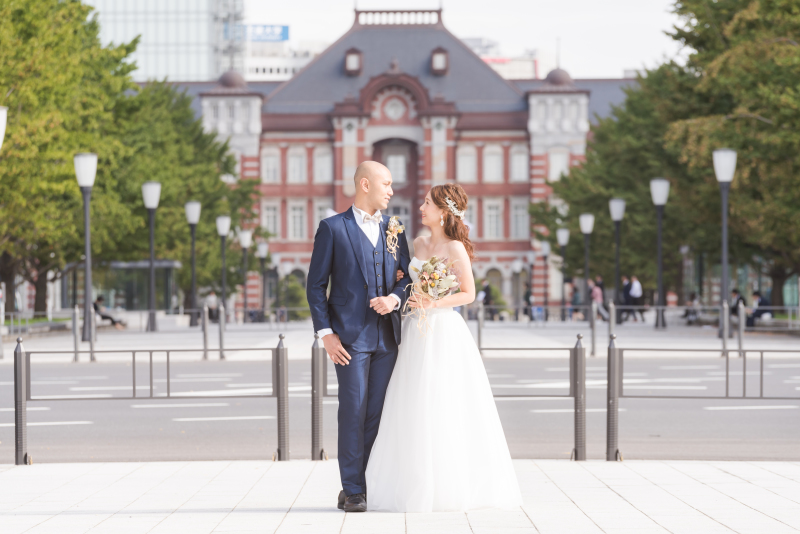 おしゃれな前撮り　東京駅デイフォト☆