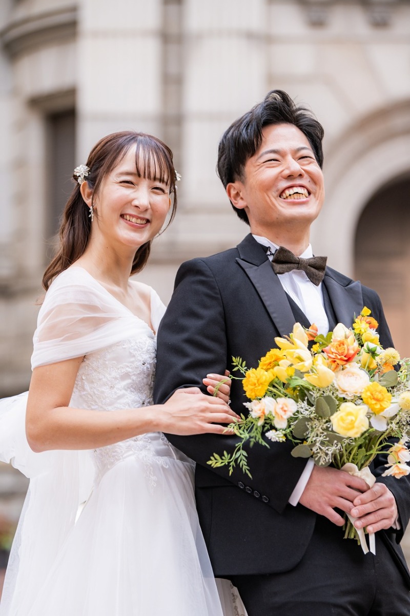 自然体の笑顔を残した一枚