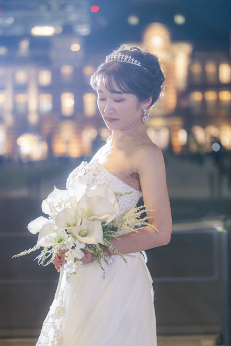 舞台女優のようなソロショット♡