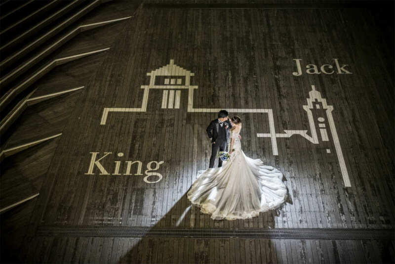 大桟橋がおふたりだけの舞台に♡