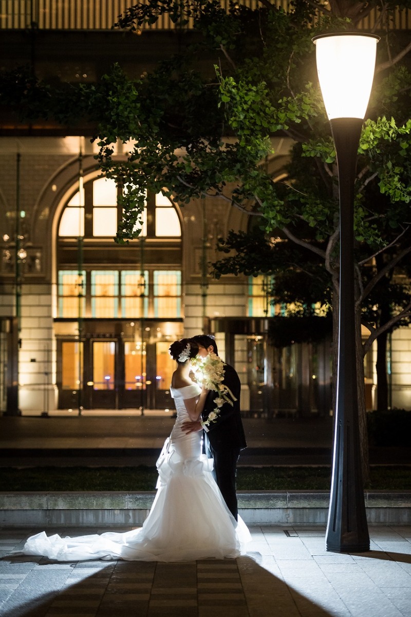 ブーケはお母様からのお譲り品♪