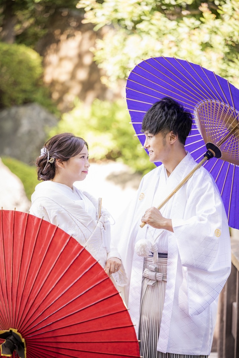 傘で彩る笑顔の一枚☆