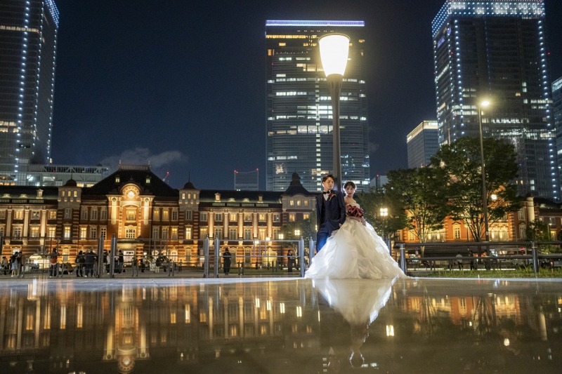 華麗なリフレクションショット！