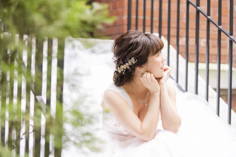 緑に映えるジアンナピンク☆