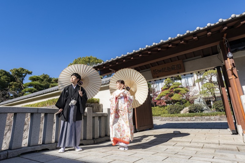 青空を見上げて