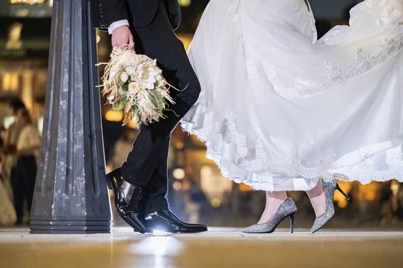 足元ショットでドラマチックに♡